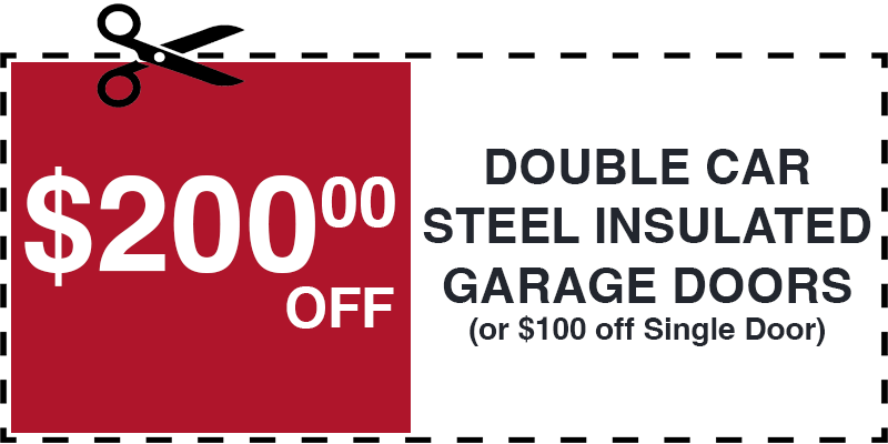 200 off garage door repair
